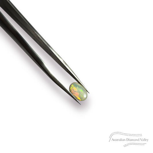 1.00ct Australian Black Oval Opal