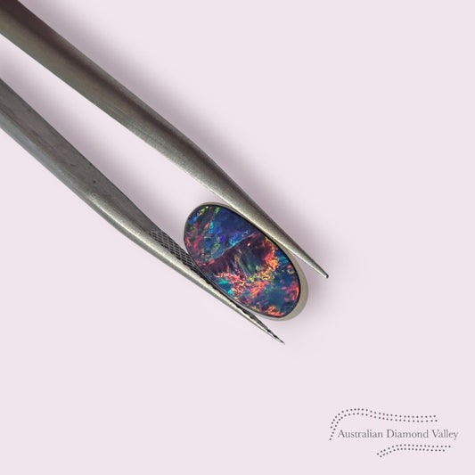 1.07ct Cabochon Oval Australian Opal Cabochon