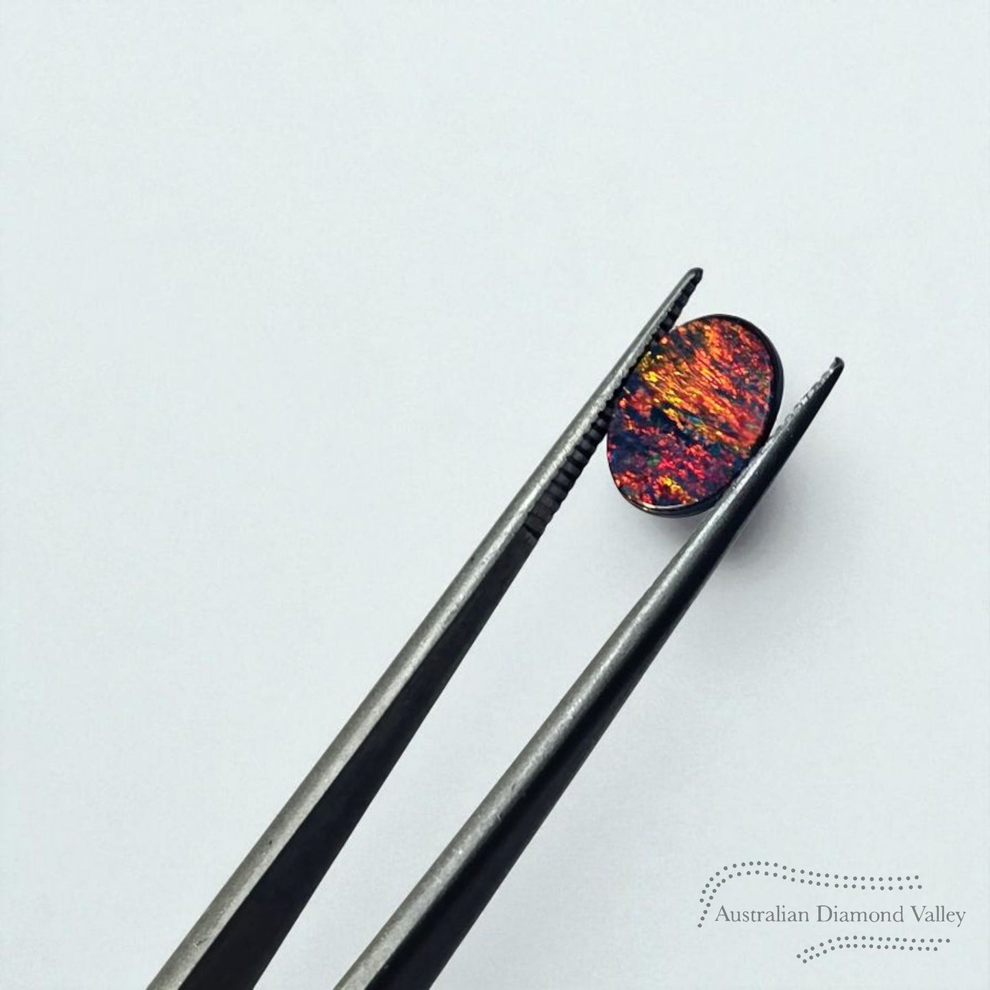 1.08ct Australian Opal Oval Cabochon