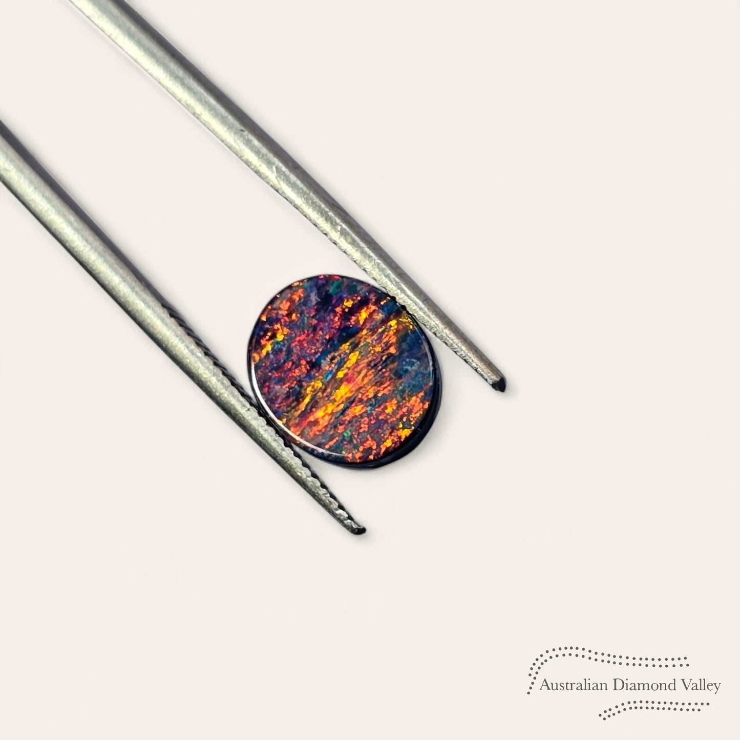 1.08ct Australian Opal Oval Cabochon