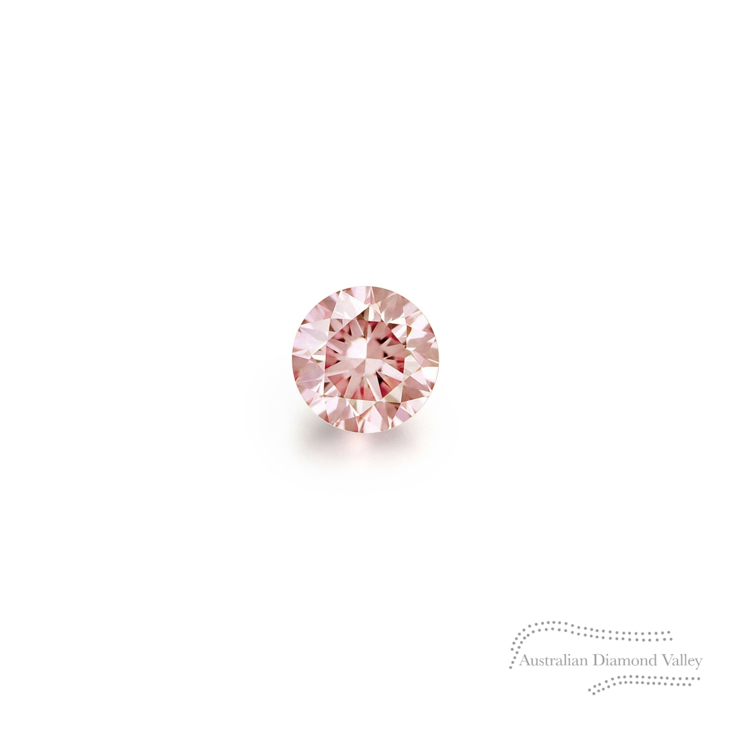 0.01ct Authentic Australian Pink Champagne Argyle Origin Diamond - PC1