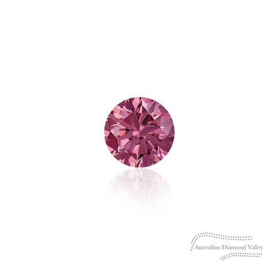 0.02ct Authentic Australian Pink Argyle Origin Diamond - 2PP