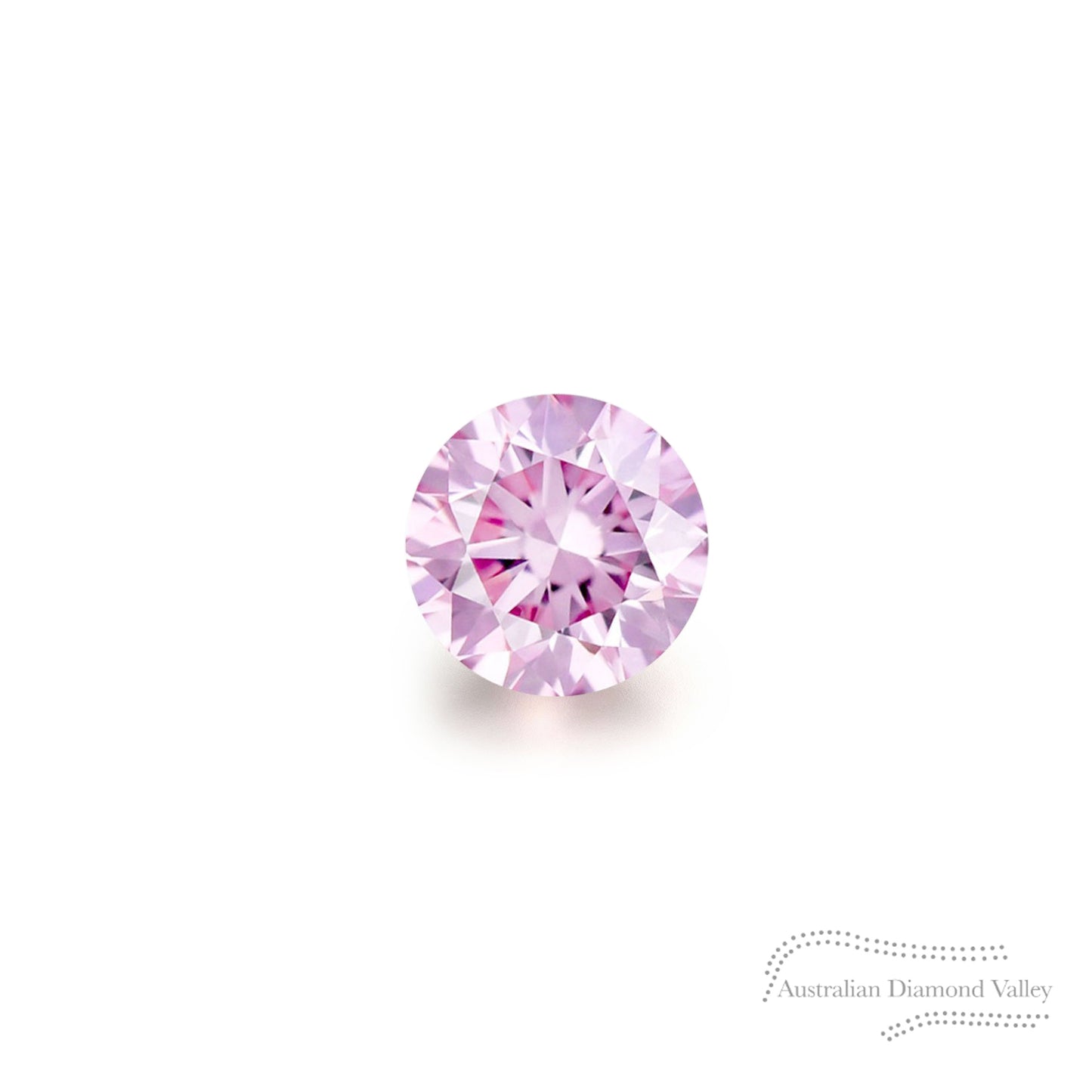 0.02ct Authentic Australian Pink Argyle Origin Diamond - 6P