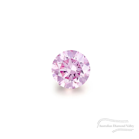 0.02ct Authentic Australian Pink Argyle Origin Diamond - 6P