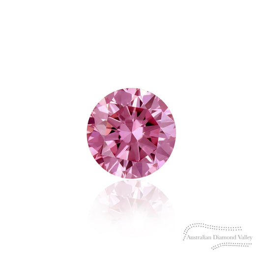 0.05ct Authentic Australian Pink Argyle Origin Diamond - 2P