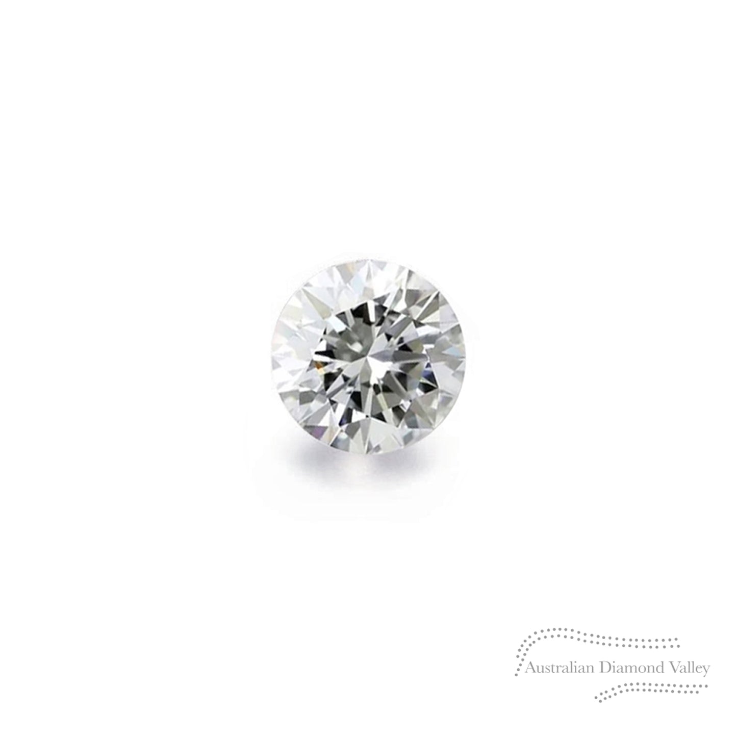 0.03ct Authentic Australian White Argyle Origin Diamond - H