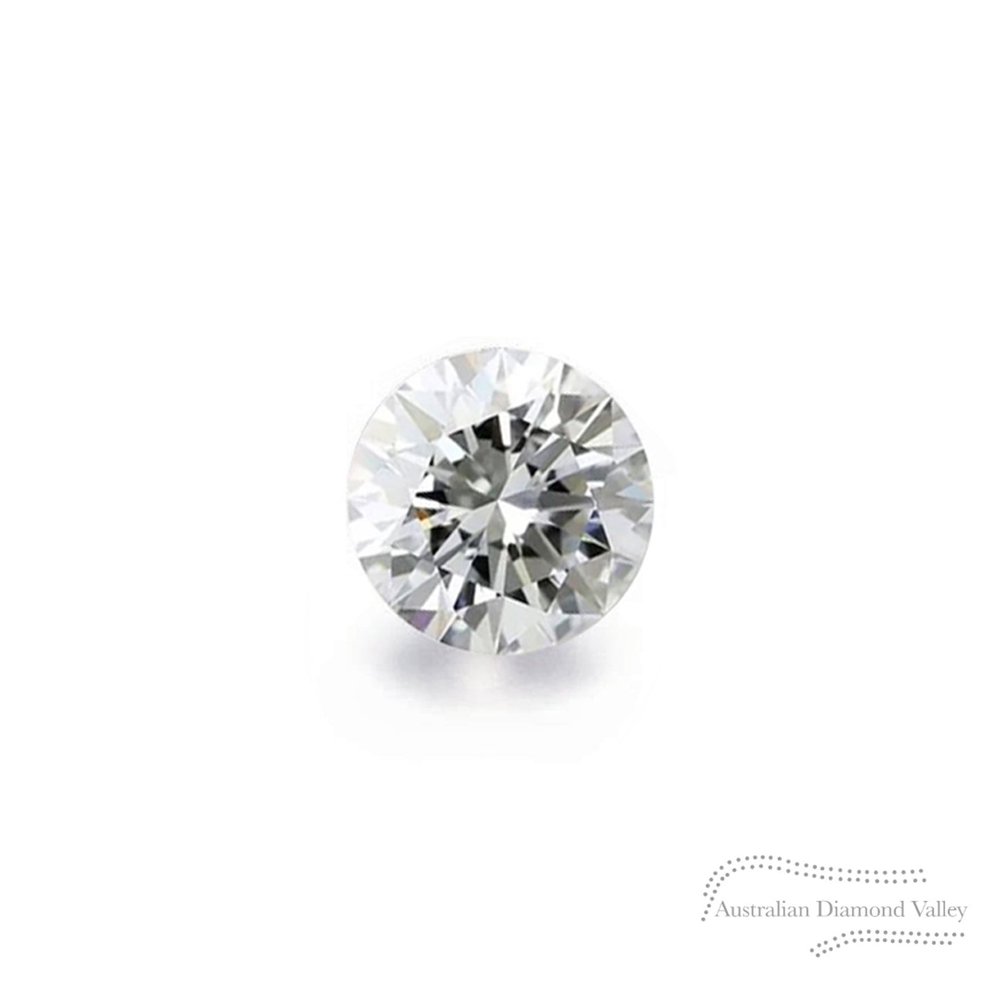 0.04ct Authentic Australian White Argyle Origin Diamond - H