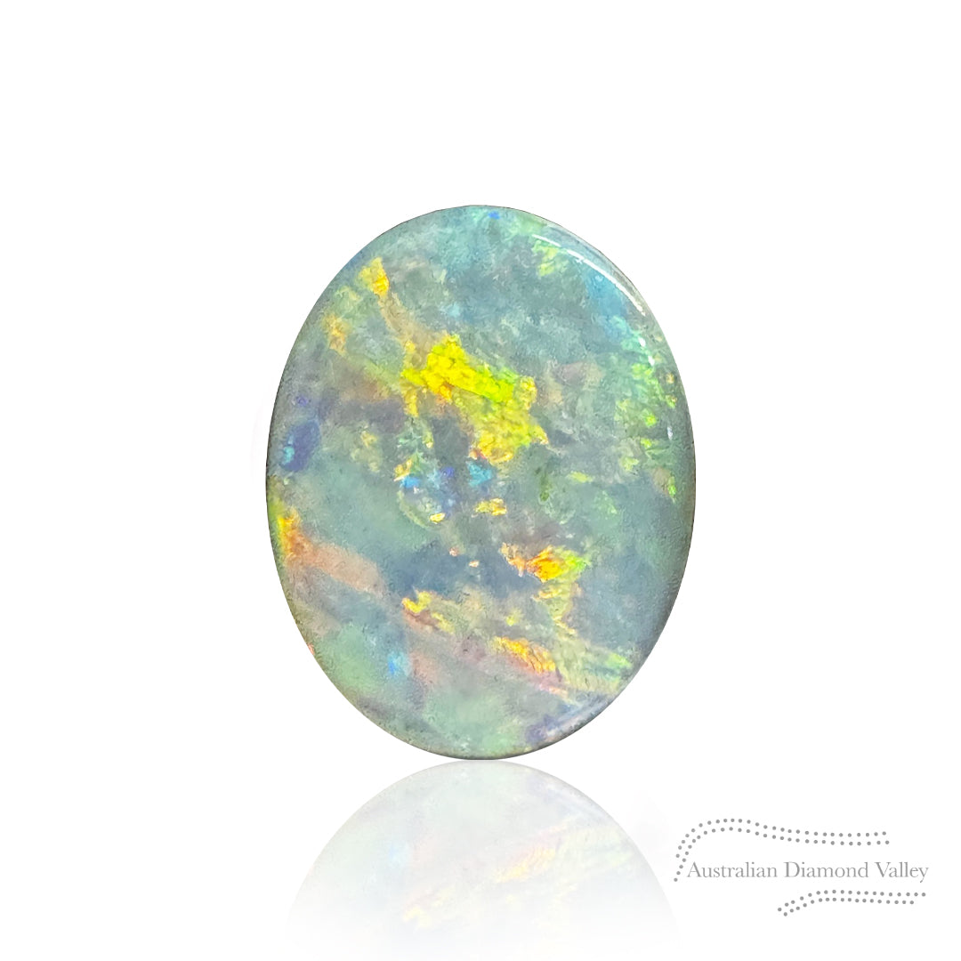 0.53ct Australian Opal Oval Cabochon