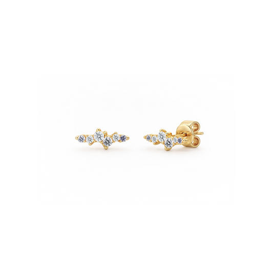 Blue Constellation Earrings