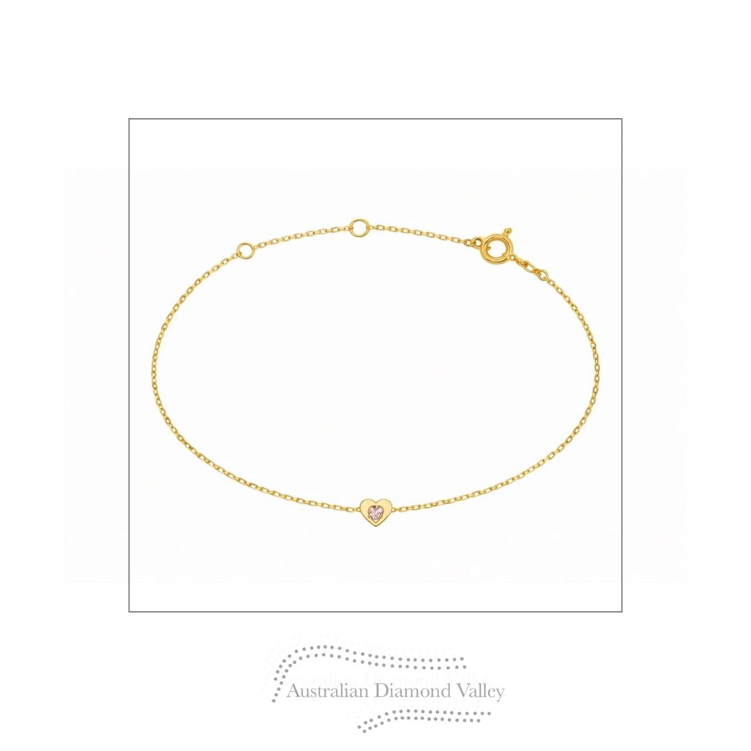 "You & Me" Bracelet (9k yellow gold)