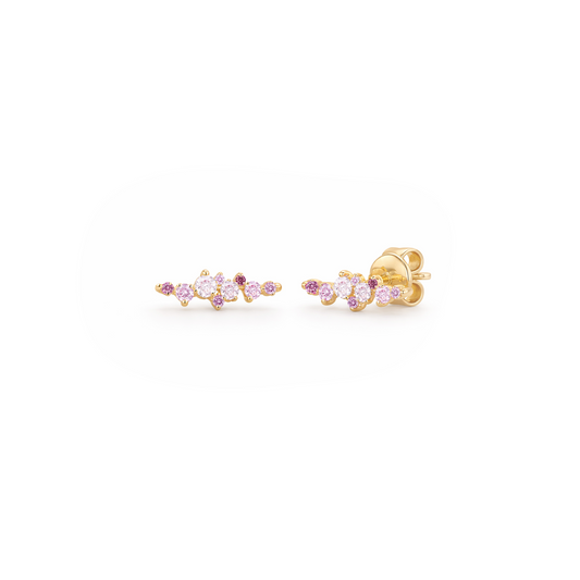 Pink Constellation Earrings