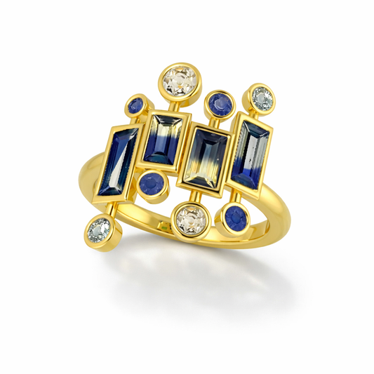 Bague Saphir Éclatant