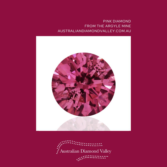 0.22ct Authentic Australian Pink Diamond of Argyle Origin - 1PP