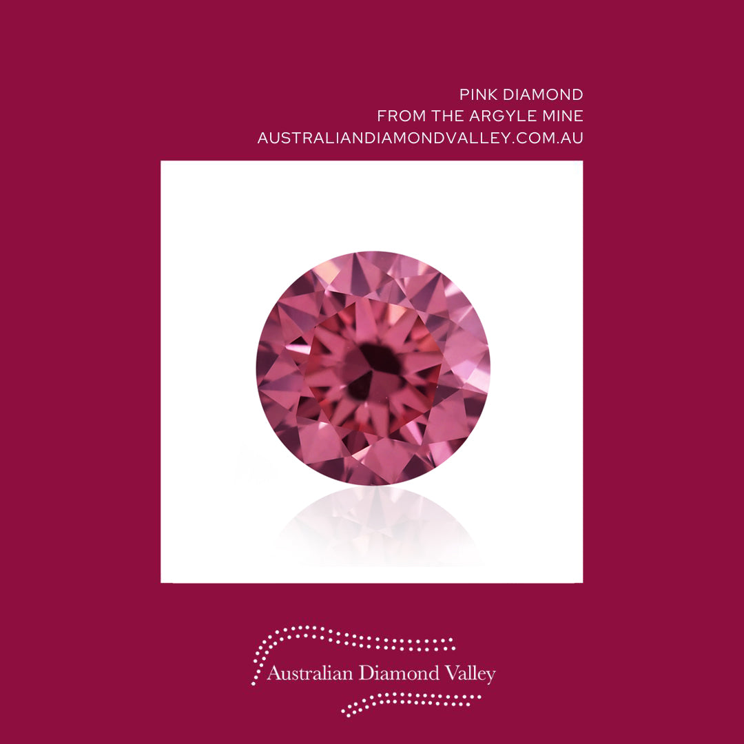 0.04ct Authentic Australian Pink Argyle Origin Diamond - 1PP