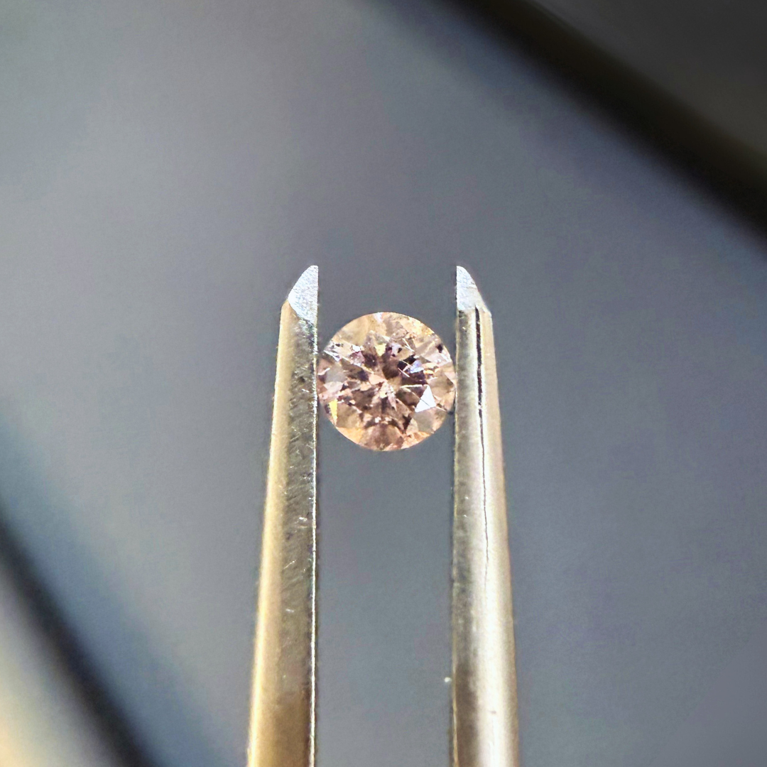 0.10ct Authentic Australian Pink Diamond of Argyle Origin - 6P