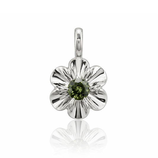 Pendentif Saphir Vert Cosmos
