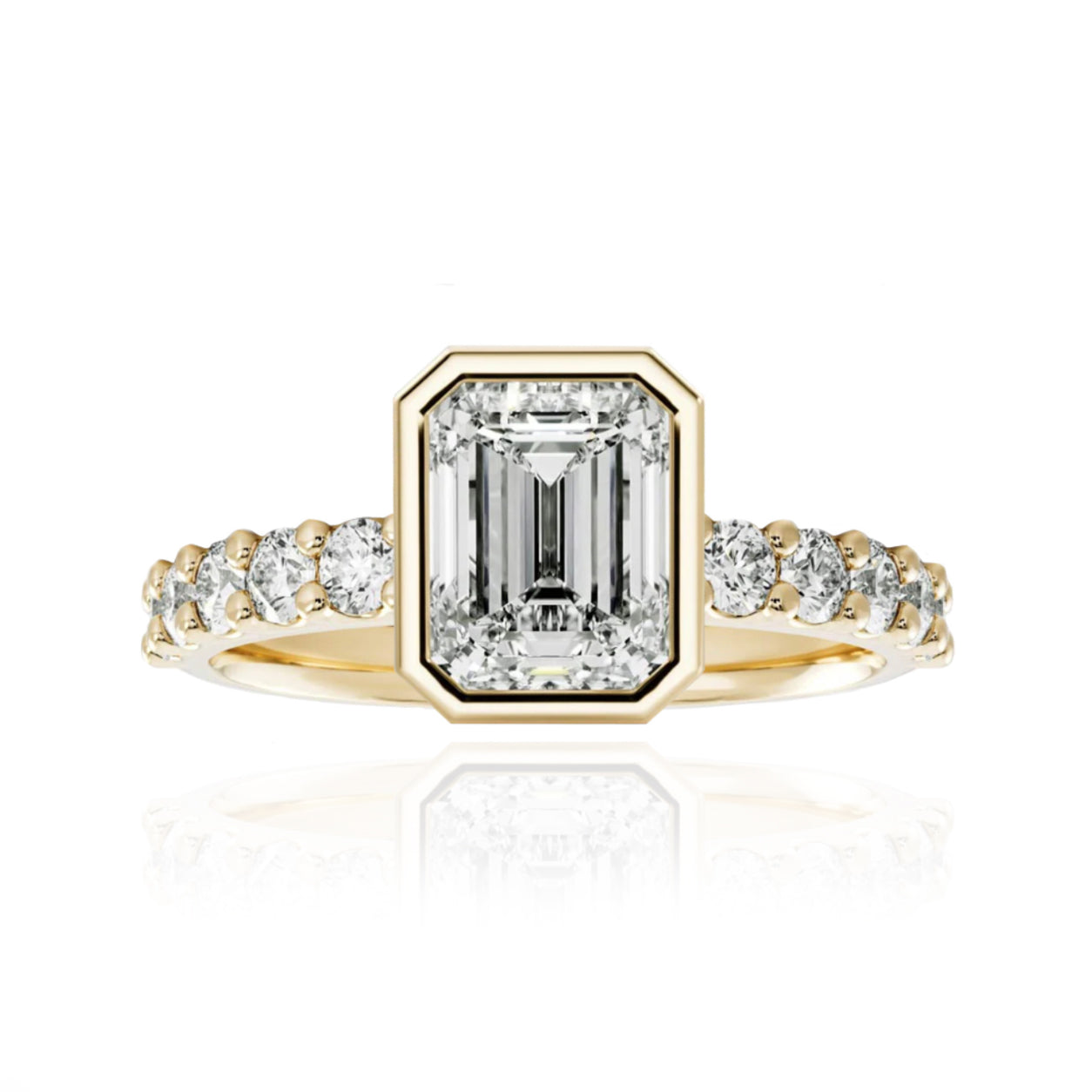Bague de fiançailles Ellis Accent Diamant