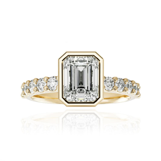 Bague de fiançailles Ellis Accent Diamant
