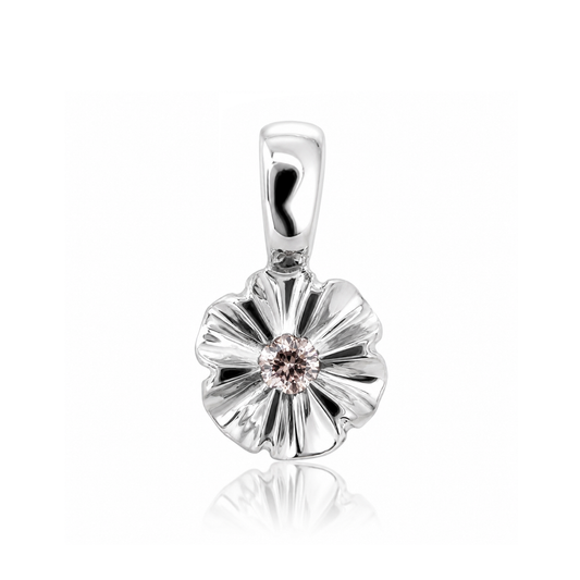 Cosmos Light Pink Diamond Pendant