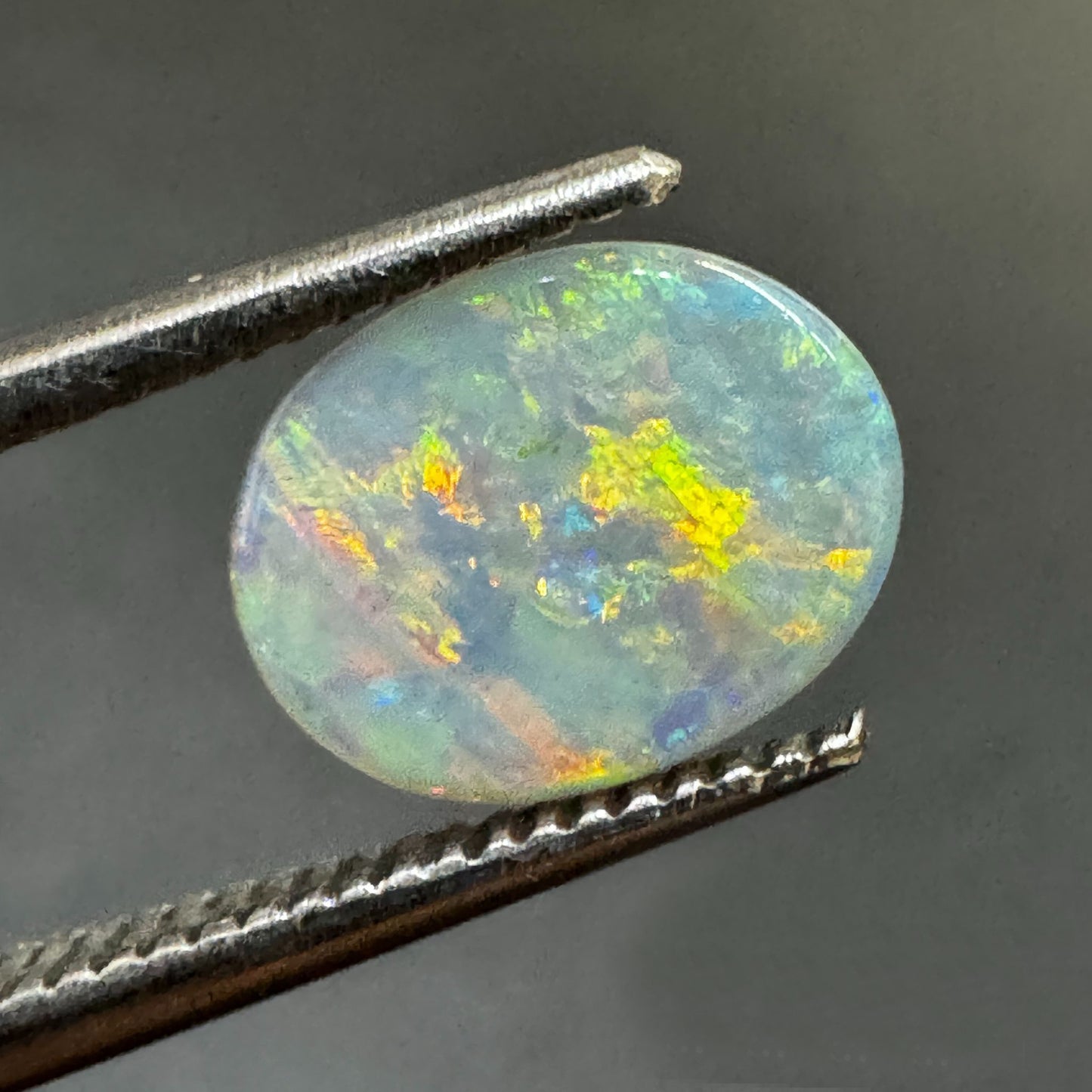 0.53ct Australian Opal Oval Cabochon