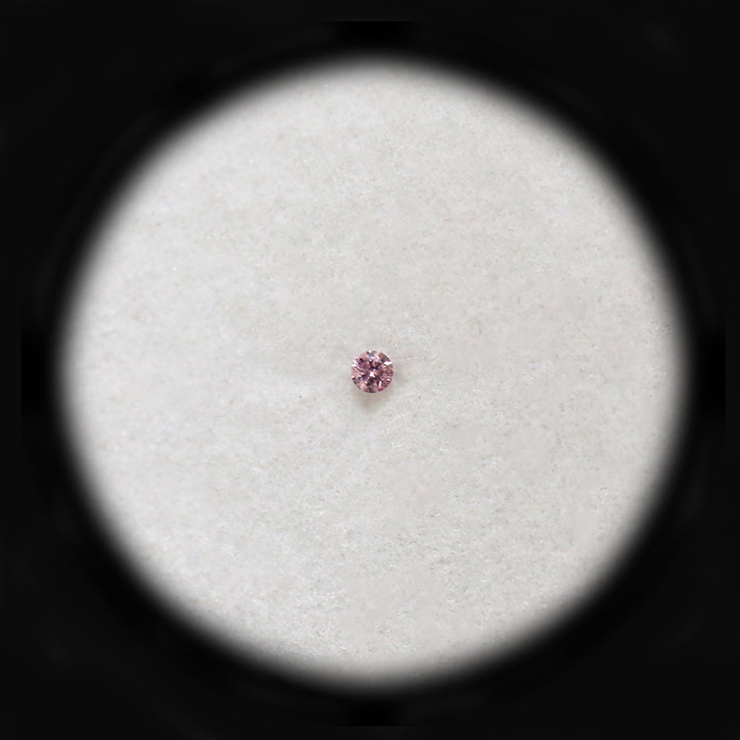 0.01ct Authentic Australian Pink Argyle Origin Diamond - 5P
