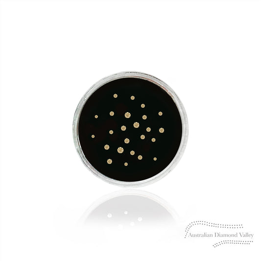 Kununurra Champagne Sky 0.10ct Authentic Australian Argyle Origin Diamonds - C5