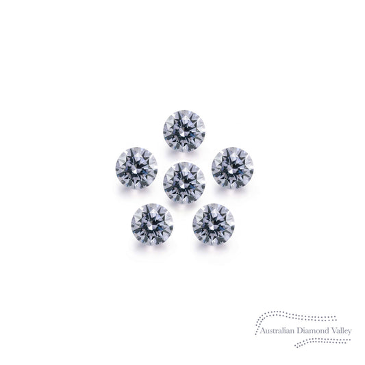 Diamond Valley Baby Daisy 0.03ct Authentic Australian Blue Diamonds