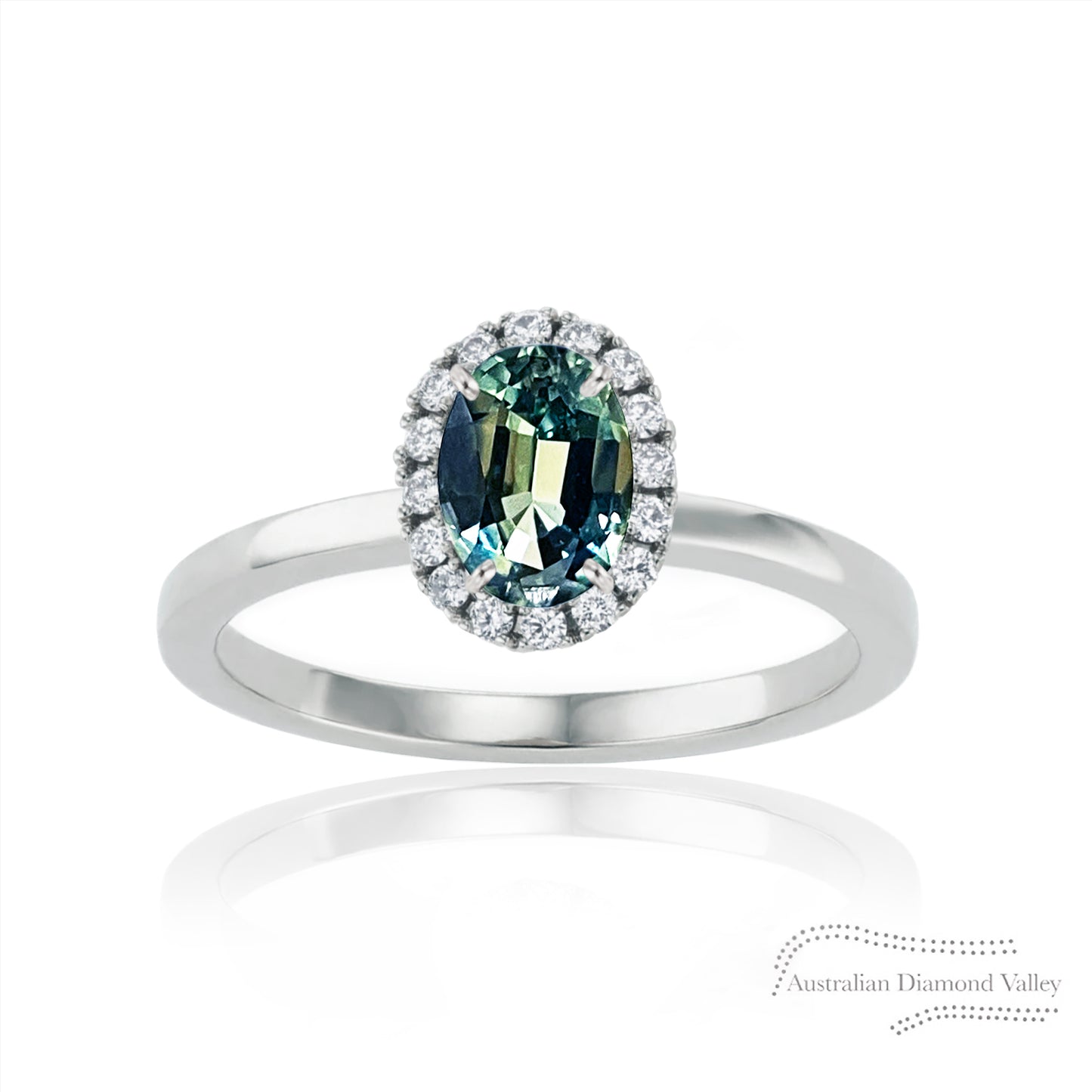 Huskisson Australian Sapphire & Diamond Ring Setting