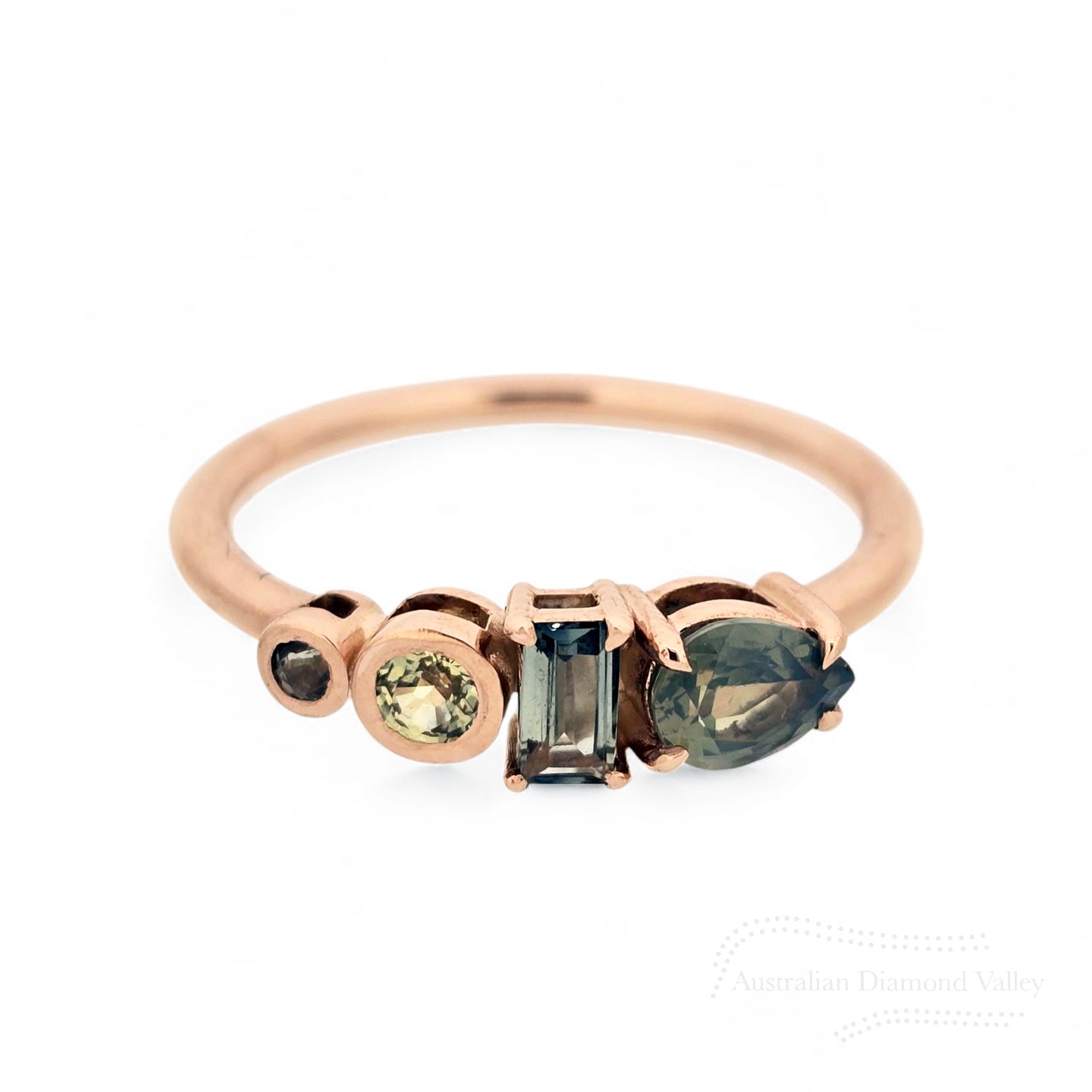 Aurora Australian Sapphire Ring