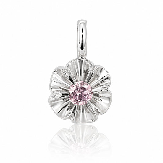Cosmos Pink Diamond Pendant