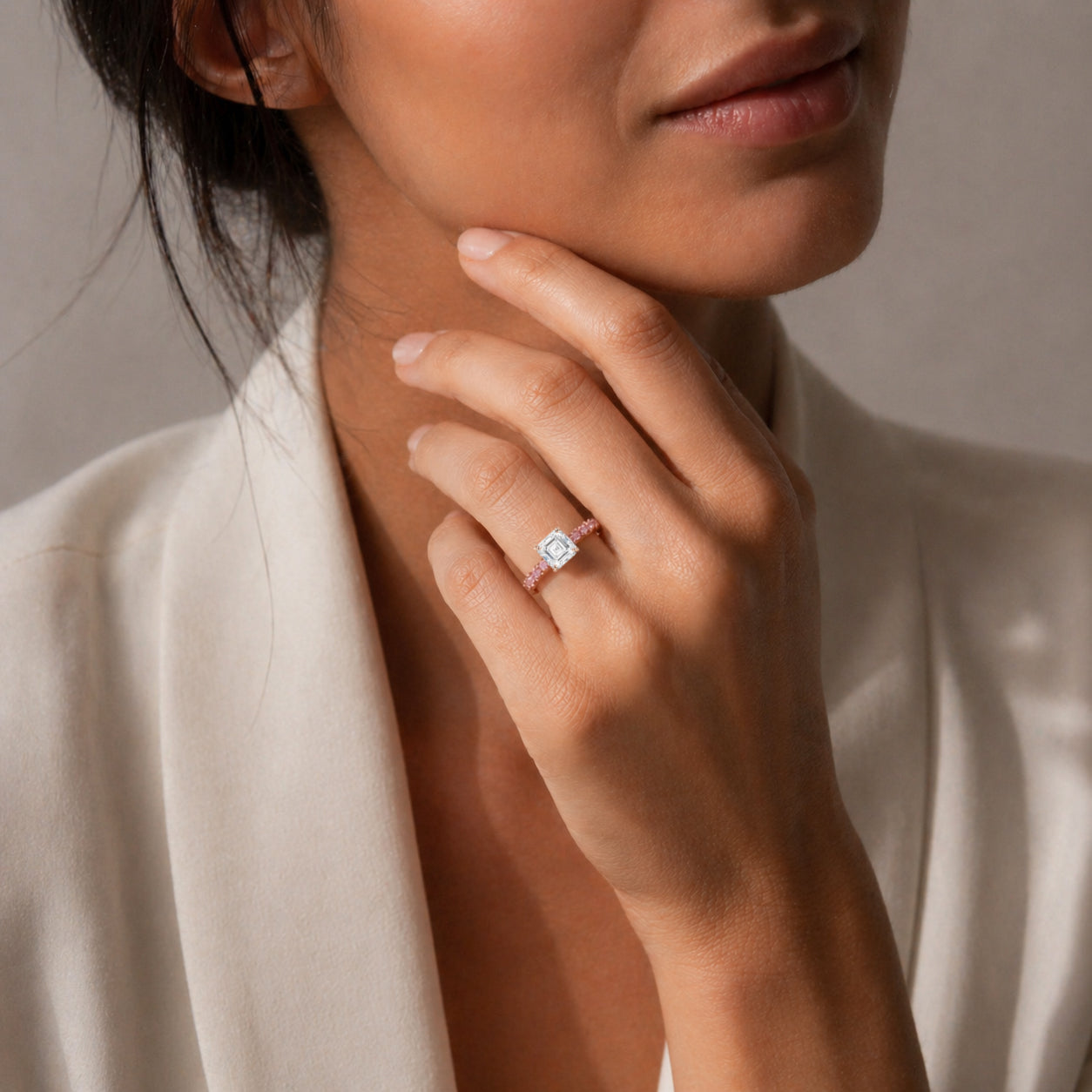 Bague rose argyle Sheffield