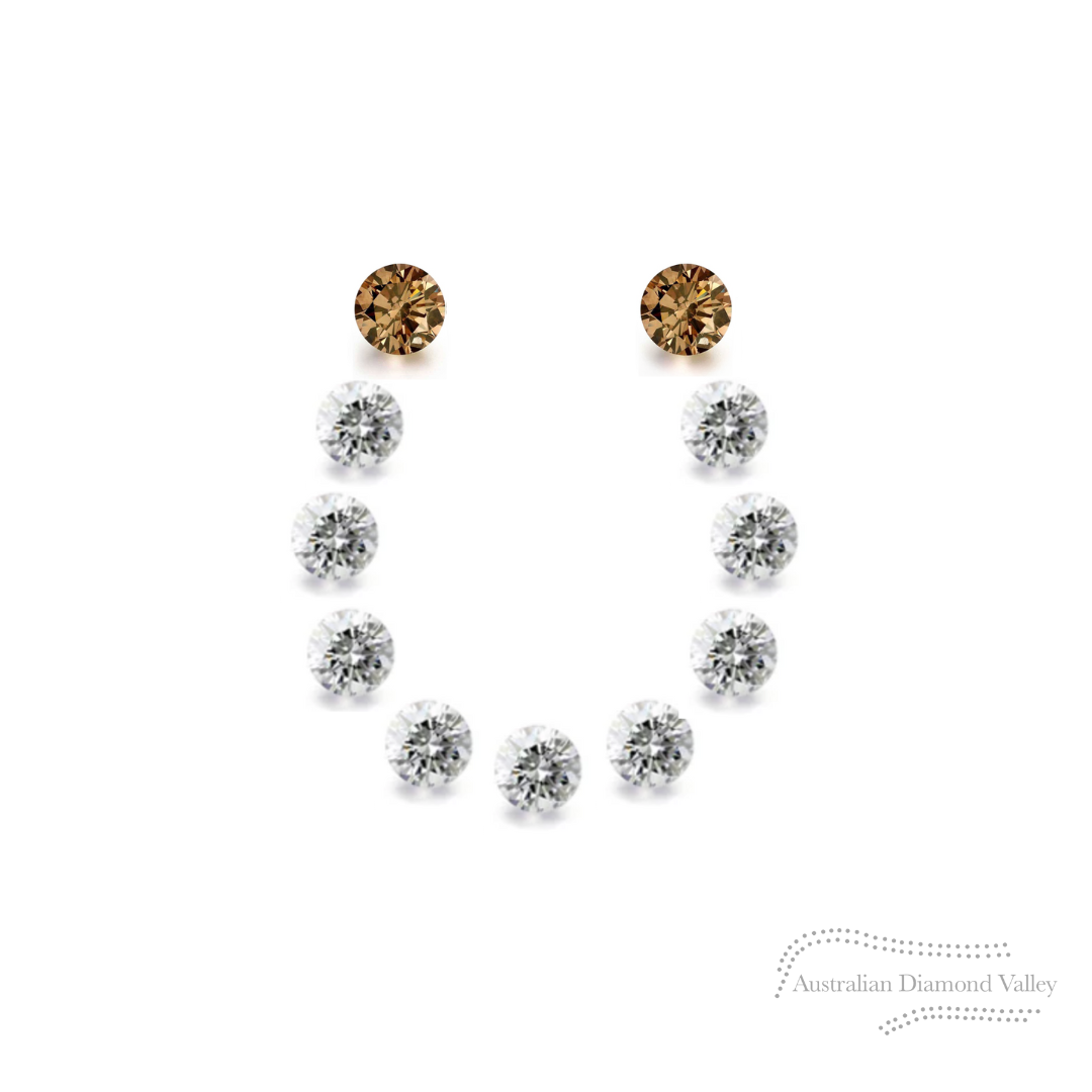 LNY 2026 Year of the Horse .11ct Authentic Australian Argyle Origin Diamonds - C7 & White