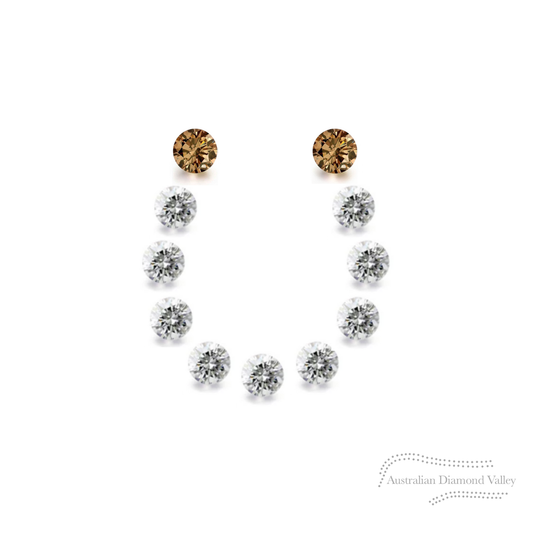 LNY 2026 Year of the Horse .11ct Authentic Australian Argyle Origin Diamonds - C7 & White