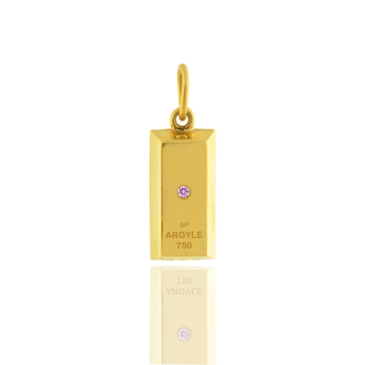 Gold Bar Pendant - 5P