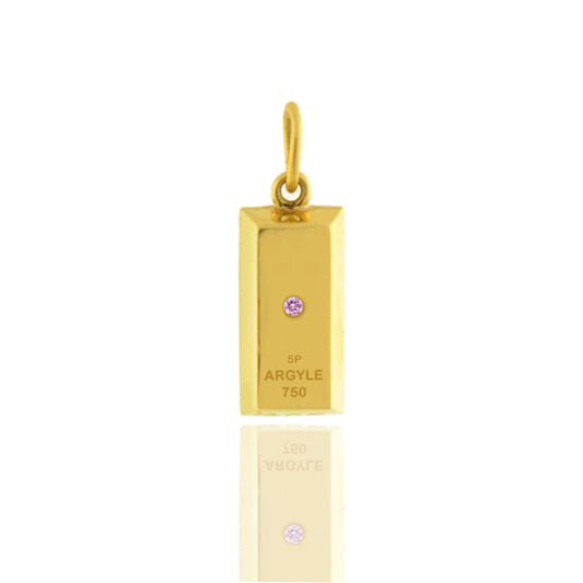 Gold Bar Pendant - 5P