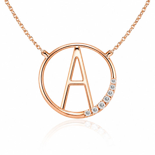 Lake Initial Necklace