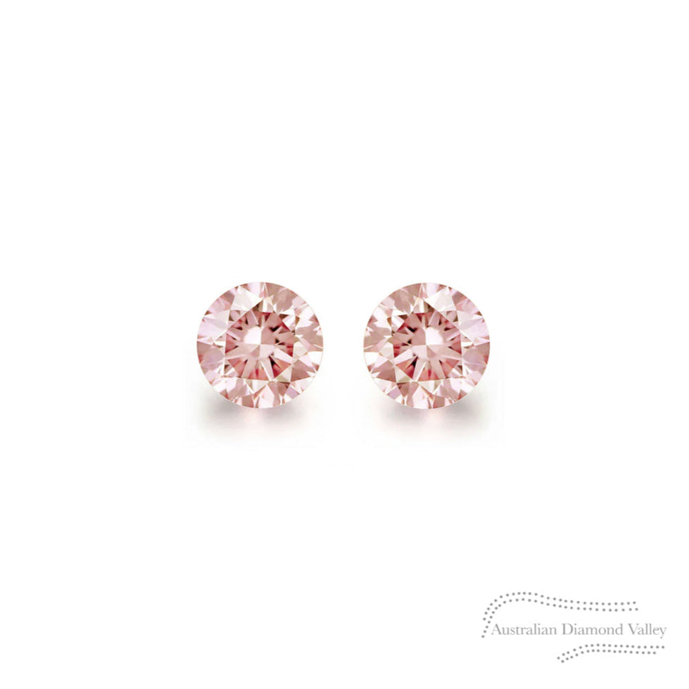 LNY 2007 Year of the Pig .02ct Authentic Pink Champagne Argyle Origin Diamond - PC1