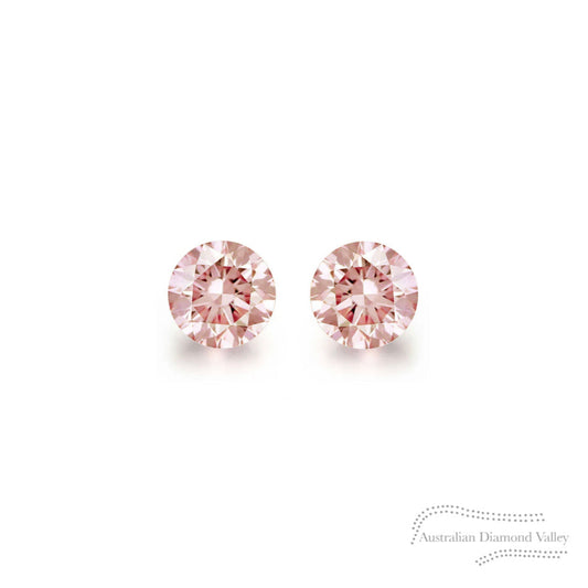 LNY 2007 Year of the Pig .02ct Authentic Pink Champagne Argyle Origin Diamond - PC1