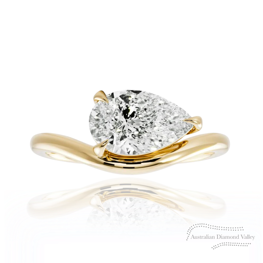 Celestowe Diamond Solitaire Ring