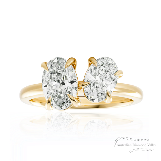 Dalys Diamond Toi Et Moi Ring