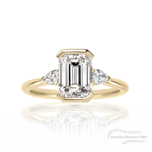 Devonshire Diamond Trilogy Ring
