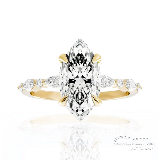 Mariette Accent Diamond Ring