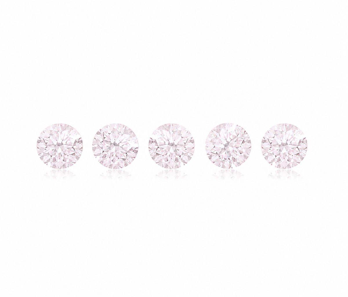 0.07ct 本物 オーストラリア産 アーガイル産ピンクダイヤモンド - 6PP