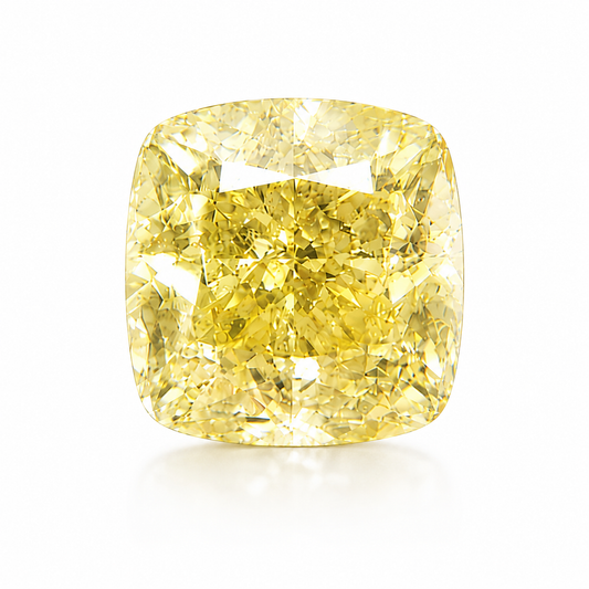 1.10ct Authentic Australian Yellow Cushion Cut Diamond of Argyle Origin - NFY