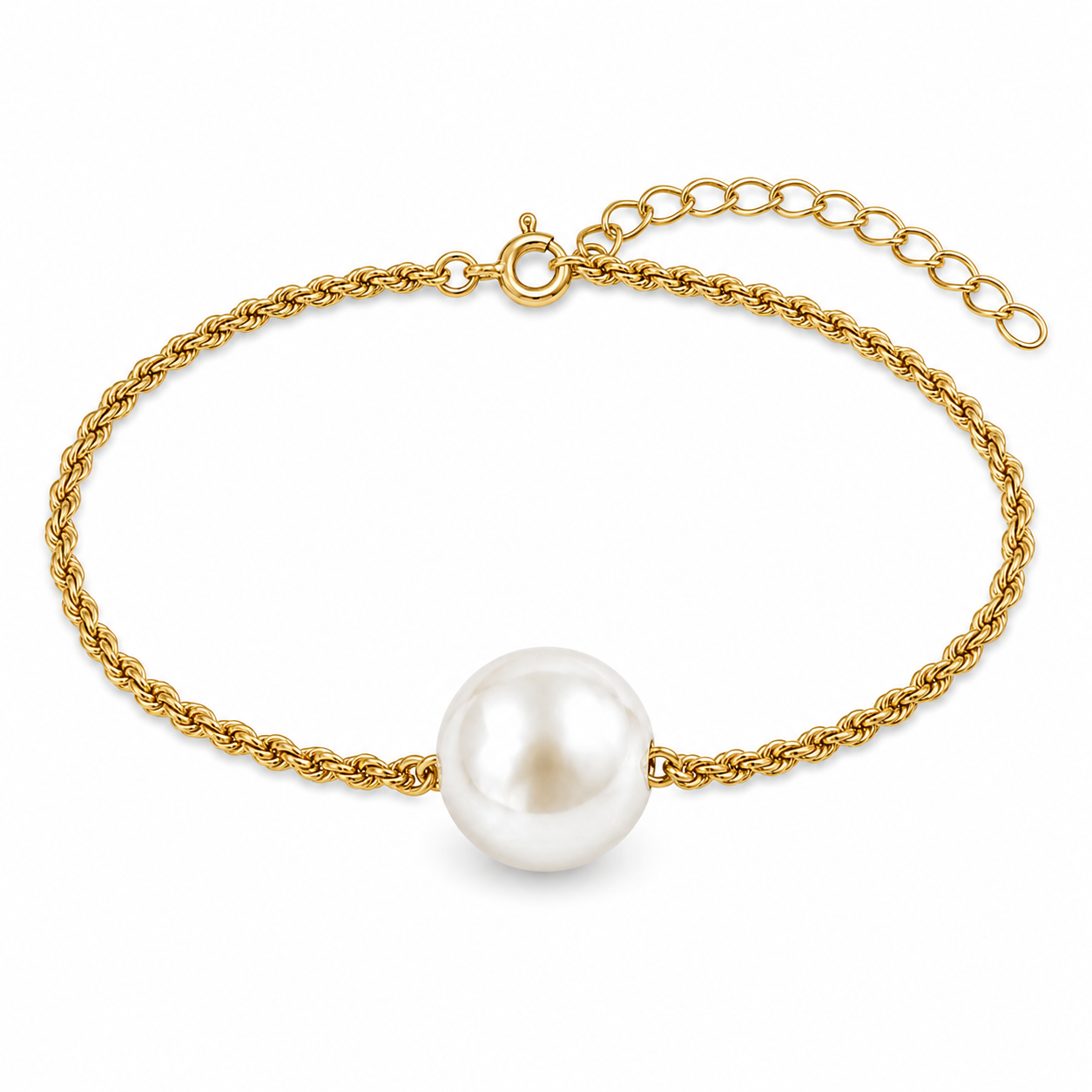 Suspended Pearl Bracelet