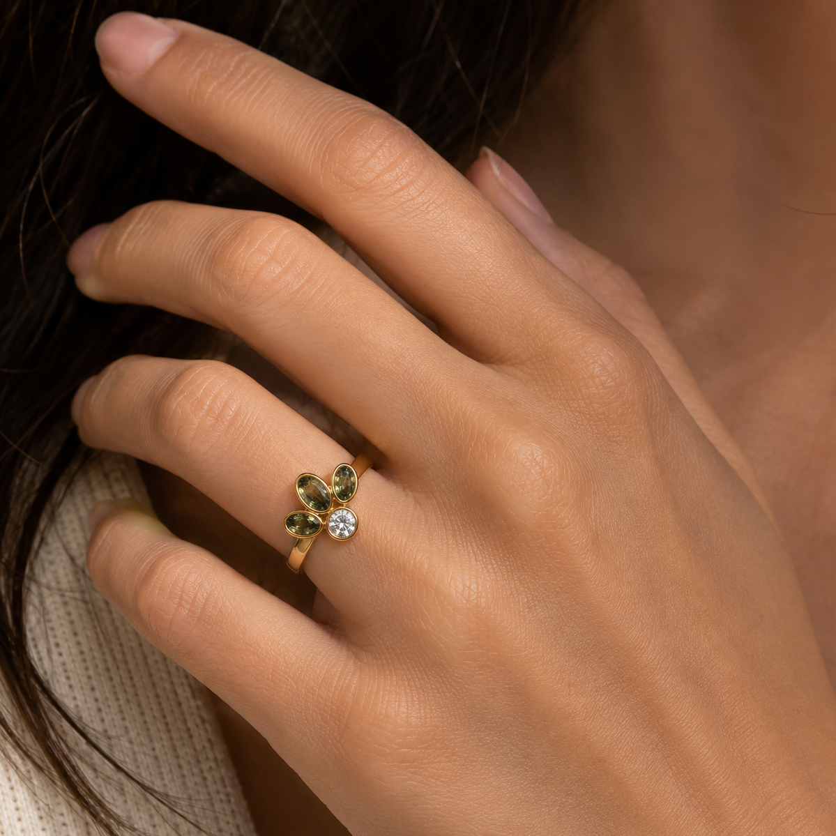 Daisy Sapphire Ring