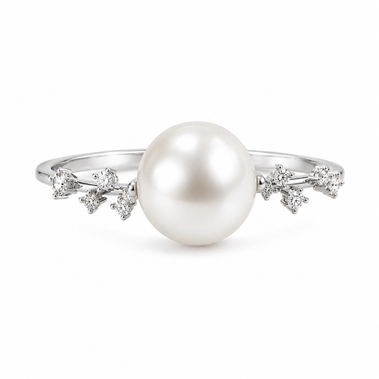 Bague Celena Perle de culture des Mers du Sud Australienne
