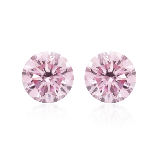 0.22ct Authentic Australian Pink Diamonds of Argyle Origin Matched Pair - 8PP