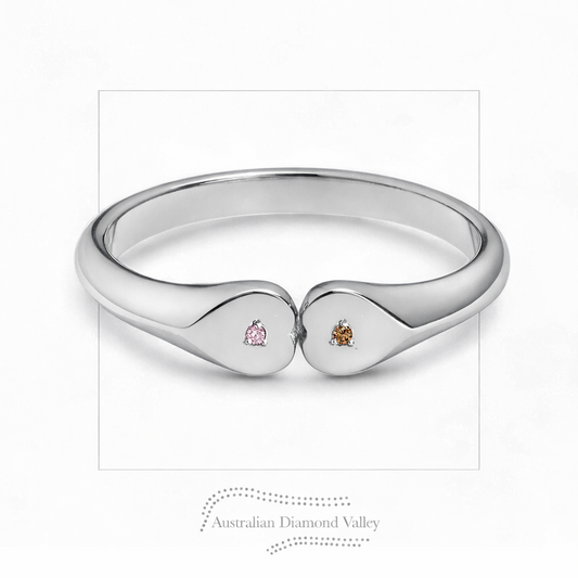 "You & Me" Ring (Sterling Silver)