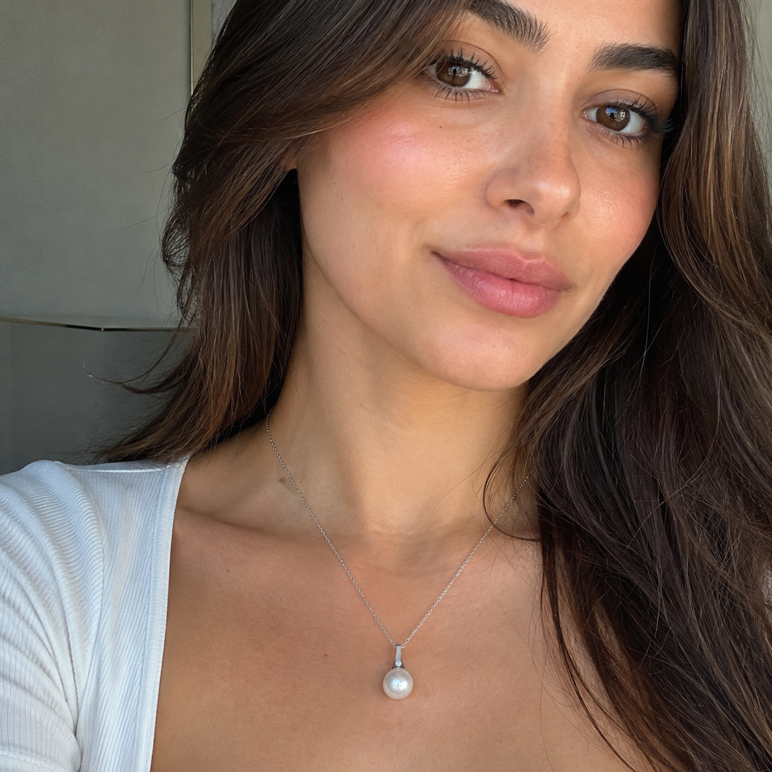 Siren Blue Pearl Pendant